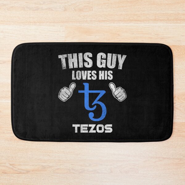 Item preview, This Guy Loves His Tezos XTZ Coin Valentine Crypto Token Blockchain Wallet designed and sold by EarlineCormier.