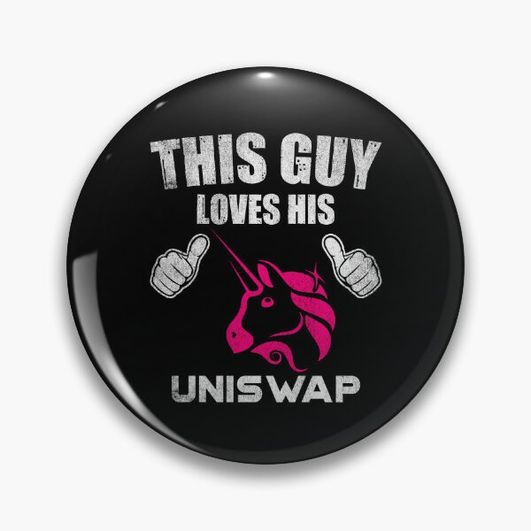Item preview, This Guy Loves His Uniswap UNI Coin Valentine Crypto Token Blockchain Wallet designed and sold by EarlineCormier.