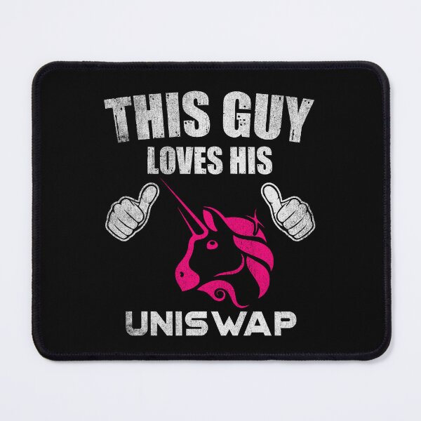 Item preview, This Guy Loves His Uniswap UNI Coin Valentine Crypto Token Blockchain Wallet designed and sold by EarlineCormier.