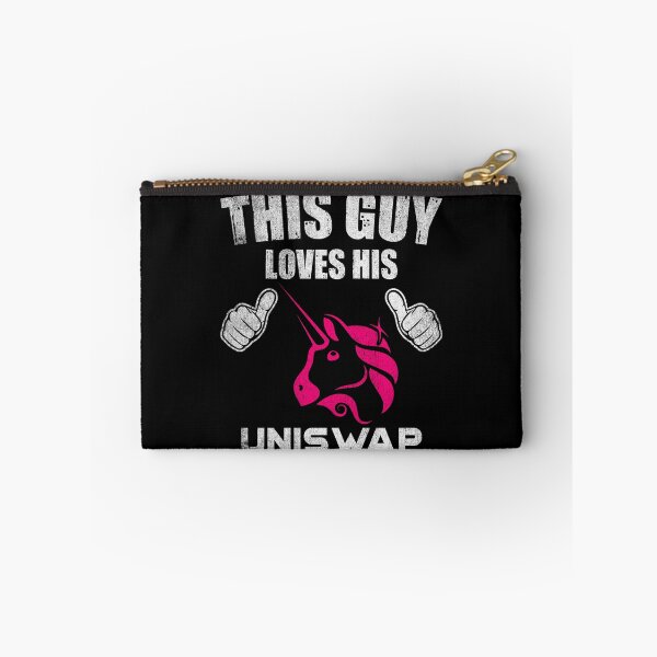 Item preview, This Guy Loves His Uniswap UNI Coin Valentine Crypto Token Blockchain Wallet designed and sold by EarlineCormier.