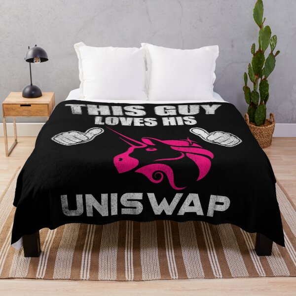 Item preview, This Guy Loves His Uniswap UNI Coin Valentine Crypto Token Blockchain Wallet designed and sold by EarlineCormier.