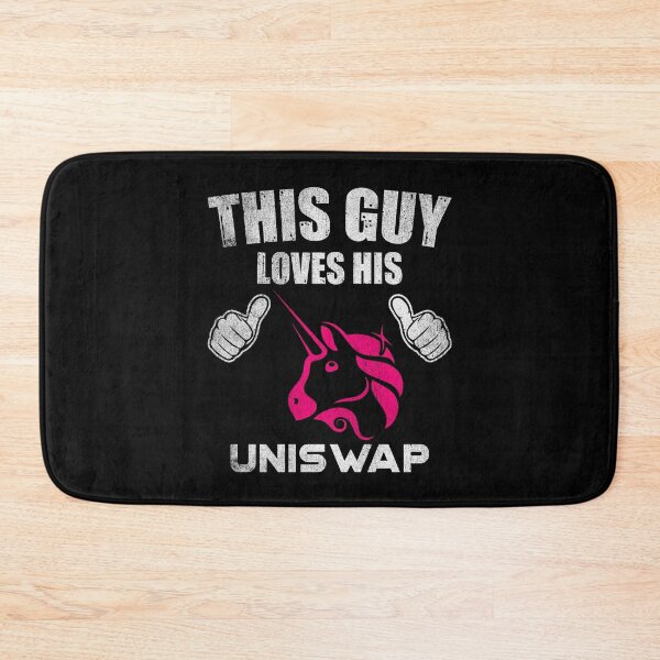 Item preview, This Guy Loves His Uniswap UNI Coin Valentine Crypto Token Blockchain Wallet designed and sold by EarlineCormier.