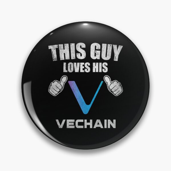 Item preview, This Guy Loves His Vechain VET Coin Valentine Crypto Token Blockchain Wallet designed and sold by EarlineCormier.