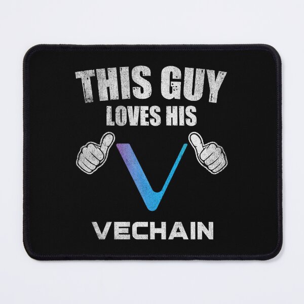 Item preview, This Guy Loves His Vechain VET Coin Valentine Crypto Token Blockchain Wallet designed and sold by EarlineCormier.