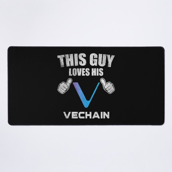 Item preview, This Guy Loves His Vechain VET Coin Valentine Crypto Token Blockchain Wallet designed and sold by EarlineCormier.