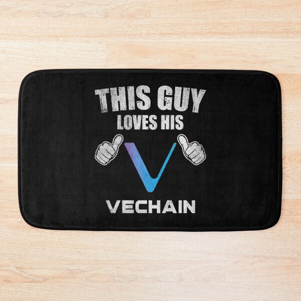 Item preview, This Guy Loves His Vechain VET Coin Valentine Crypto Token Blockchain Wallet designed and sold by EarlineCormier.