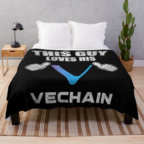 Item preview, This Guy Loves His Vechain VET Coin Valentine Crypto Token Blockchain Wallet designed and sold by EarlineCormier.