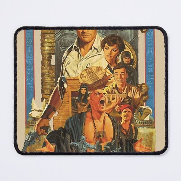 Item preview, Brendan, Fraser poster- the Mummy Essential T-Shirt.png designed and sold by Vickiaymack.