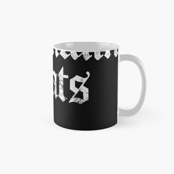 Item preview, Les chèvres de montagne - Goths Band Logo - Black Metal Distressed Design T-shirt classique designed and sold by ChriHuggi.