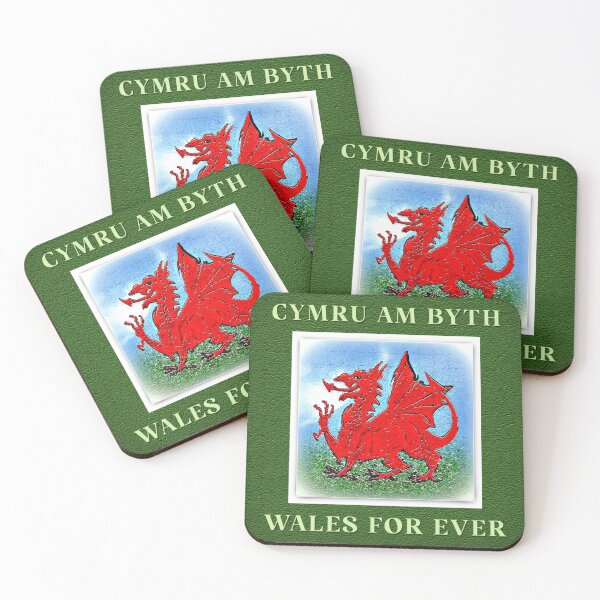 Item preview, The Welsh Dragon Y Ddraig Goch designed and sold by myWalesCymru.