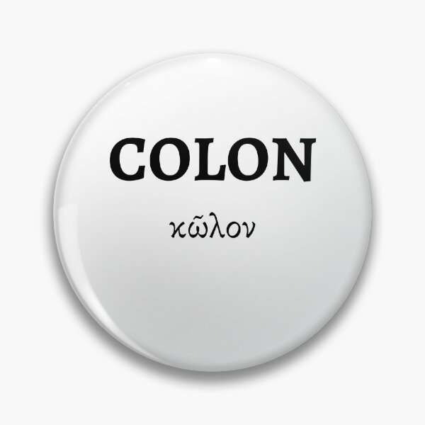 Item preview, colon ancient greek symbol designed and sold by EnjoyLifeMerch.
