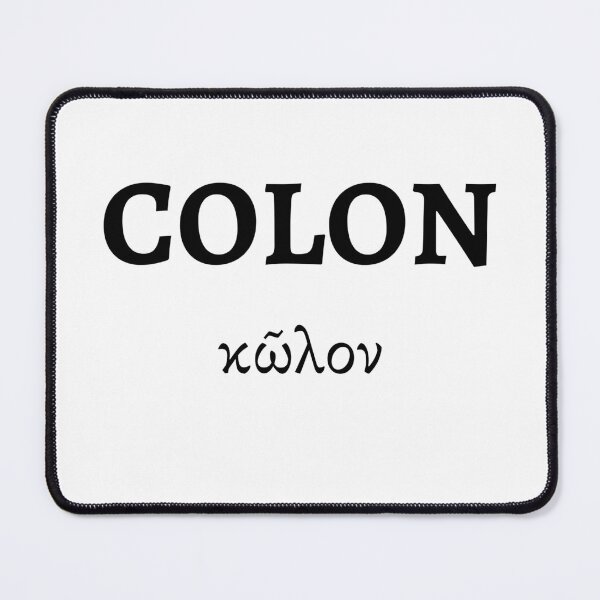 Item preview, colon ancient greek symbol designed and sold by EnjoyLifeMerch.