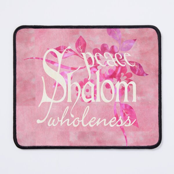 Item preview, Shalom in Pink designed and sold by Susan Woolley.