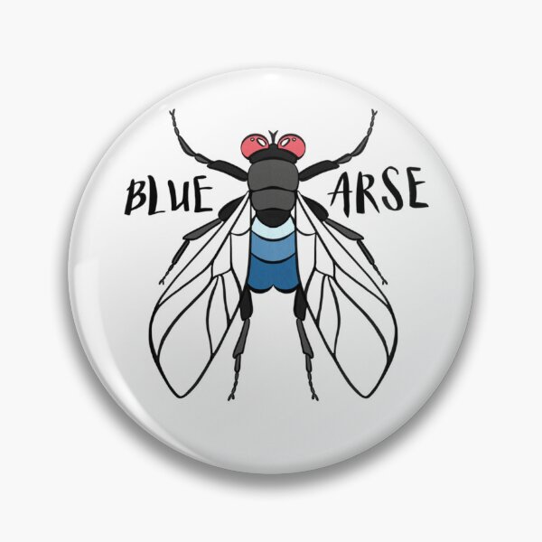 Item preview, Blue Arse Fly Classic designed and sold by PattiRaffensbe.