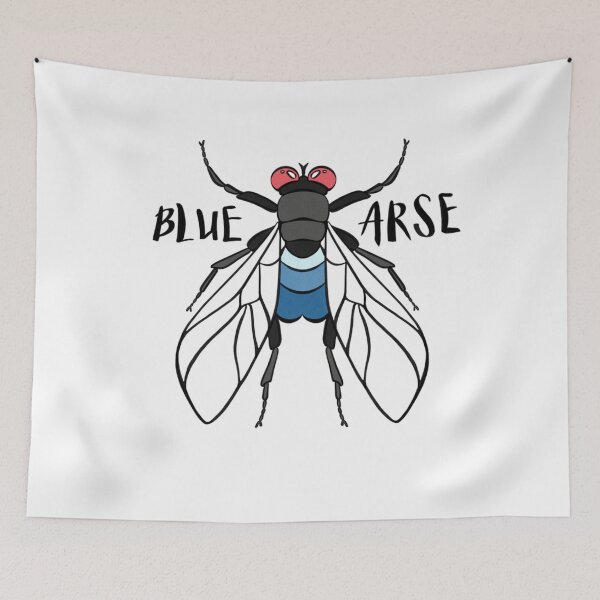 Item preview, Blue Arse Fly Classic designed and sold by PattiRaffensbe.