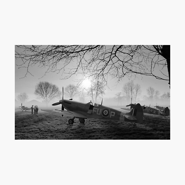 Item preview, The Day Begins - BW designed and sold by Mark Donoghue + Hangar 7 Art.