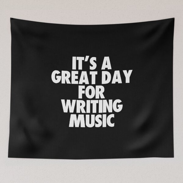 Item preview, It's a Great Day For Writing Music designed and sold by kindxinn.