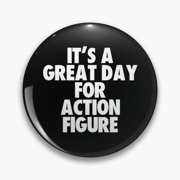 Item preview, It's a Great Day For Action Figure designed and sold by kindxinn.