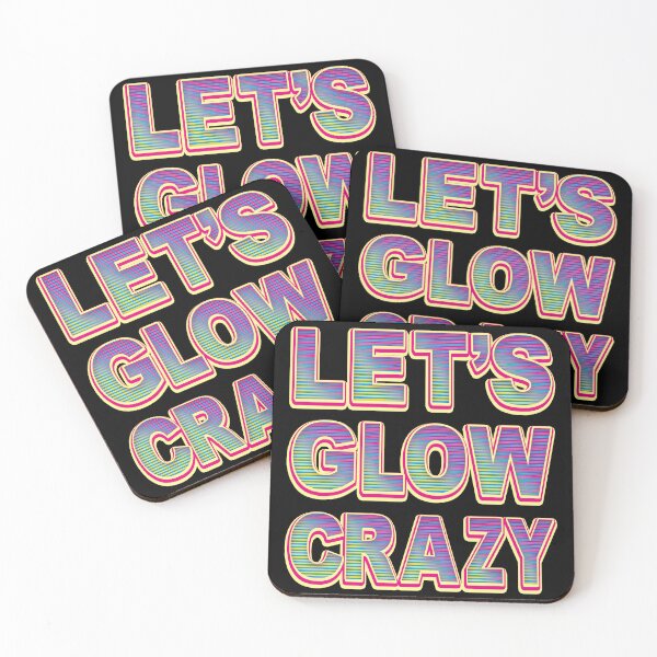 Item preview, Lets Glow Crazy designed and sold by SaliDesigner.