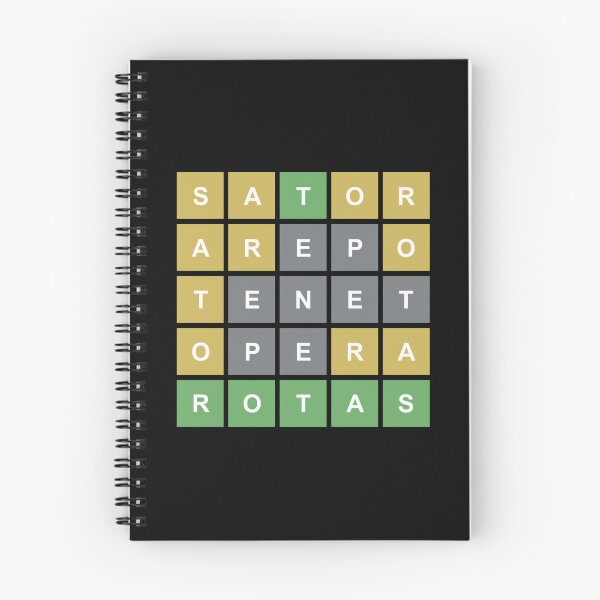 Item preview, Sator Square Wordle style designed and sold by Bardly-Legal.