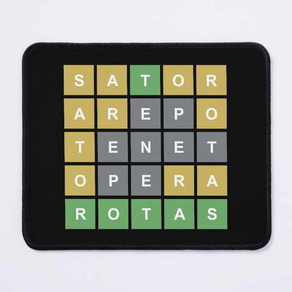 Item preview, Sator Square Wordle style designed and sold by Bardly-Legal.
