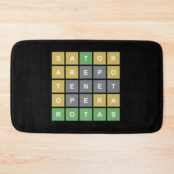 Item preview, Sator Square Wordle style designed and sold by Bardly-Legal.
