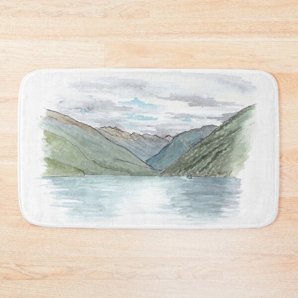 Item preview, Lake Rotoiti Watercolour designed and sold by Tom Napper Design.