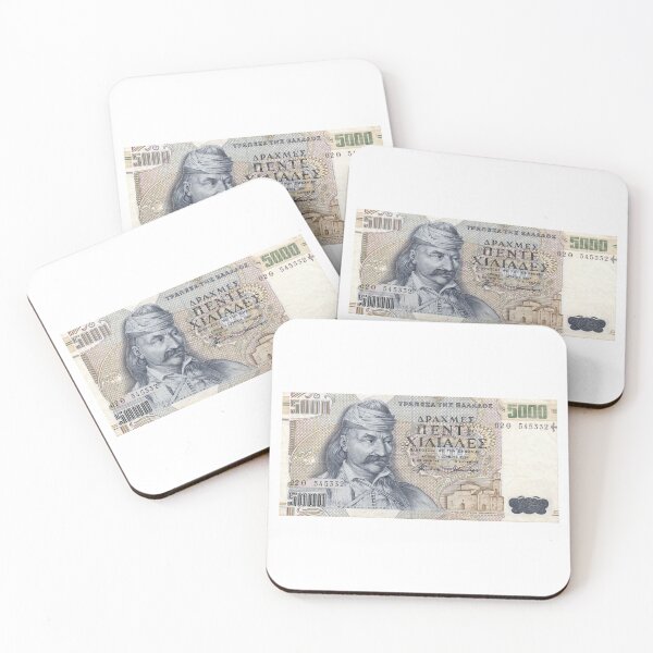 Item preview, 5000 Greek Drachmas banknote (Kolokotronis) designed and sold by portokalis.