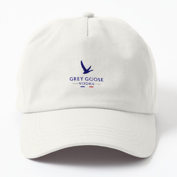 GREY GOOSE VODKA ADJUSTABLE STRAPBACK BLUE BASEBALL CAP - NEW