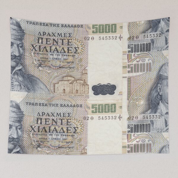 Item preview, 5000 Greek Drachmas banknote (Kolokotronis) designed and sold by portokalis.