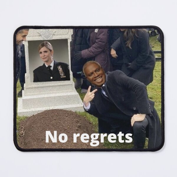 Item preview, brooklyn 99  captain holt insults wuntch for the last time, no regrets designed and sold by anamoly.