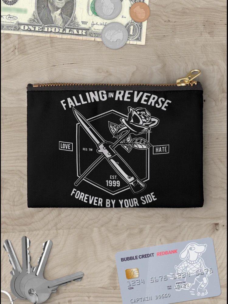 Thumbnail 3 of 4, Zipper Pouch, Falling In Reverse designed and sold by rayasponge.