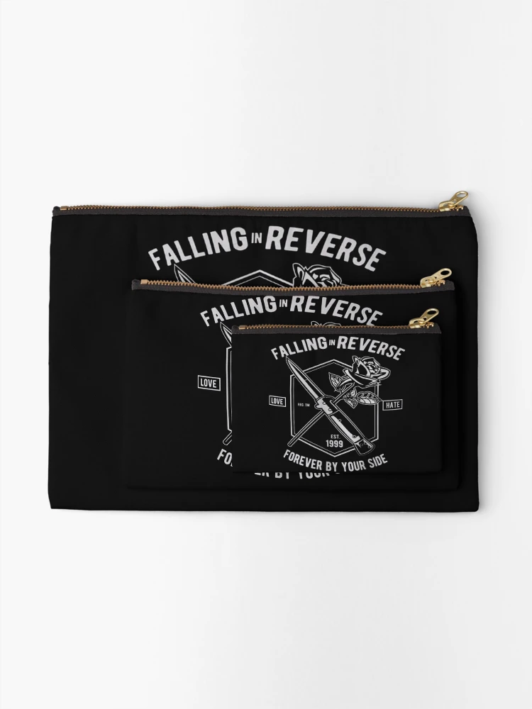 Thumbnail 2 of 4, Zipper Pouch, Falling In Reverse designed and sold by rayasponge.