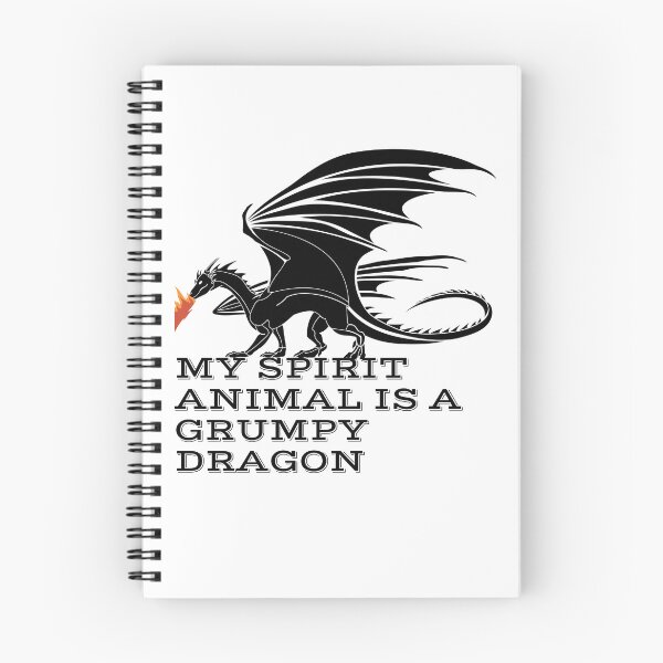 Item preview, my spirit animal is a grumpy dragon designed and sold by SENMARO100.