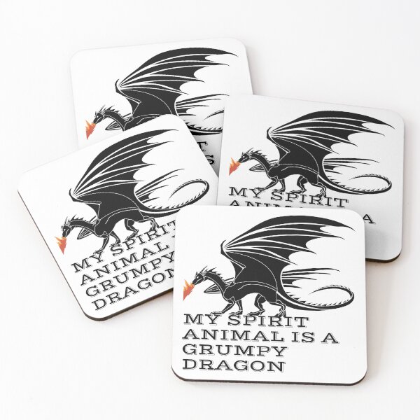 Item preview, my spirit animal is a grumpy dragon designed and sold by SENMARO100.