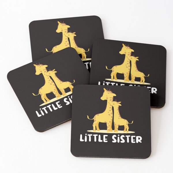Item preview, Little Sister Giraffe Sibling Girls Daughter Family Cousin designed and sold by TomGiantDesigns.