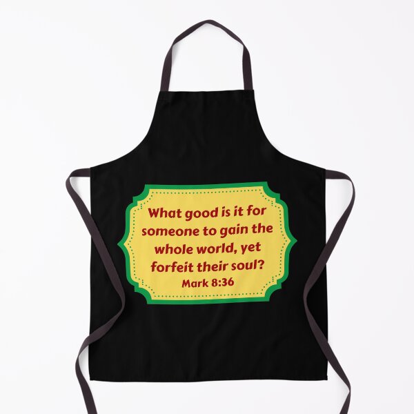 Item preview, Bible Verse Mark 8:36 designed and sold by Prayingwarrior.