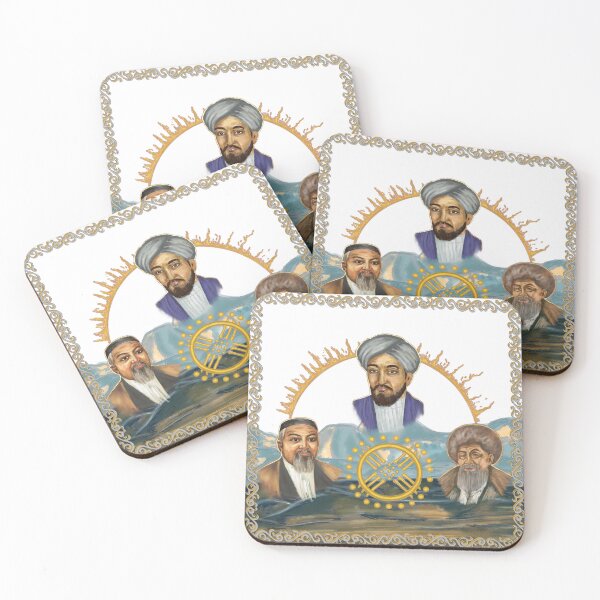 Item preview, 3 wise me. Al-Farabi; Abay; Zhambyl Zhabaev. designed and sold by DilaraSmirnova.