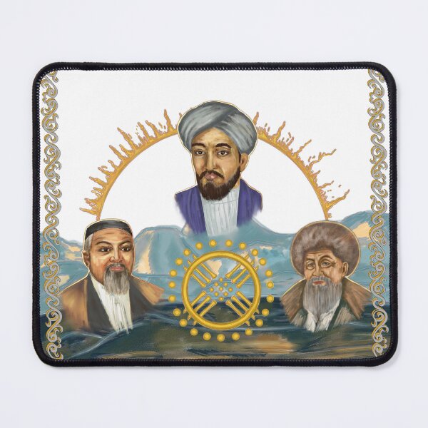 Item preview, 3 wise me. Al-Farabi; Abay; Zhambyl Zhabaev. designed and sold by DilaraSmirnova.