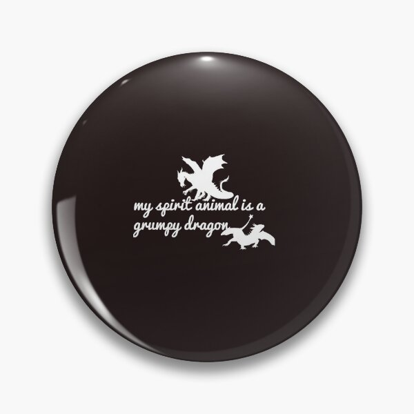 Item preview, my spirit animal is a grumpy dragon designed and sold by SENMARO100.