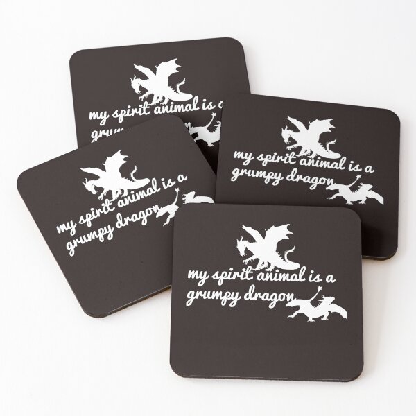 Item preview, my spirit animal is a grumpy dragon designed and sold by SENMARO100.