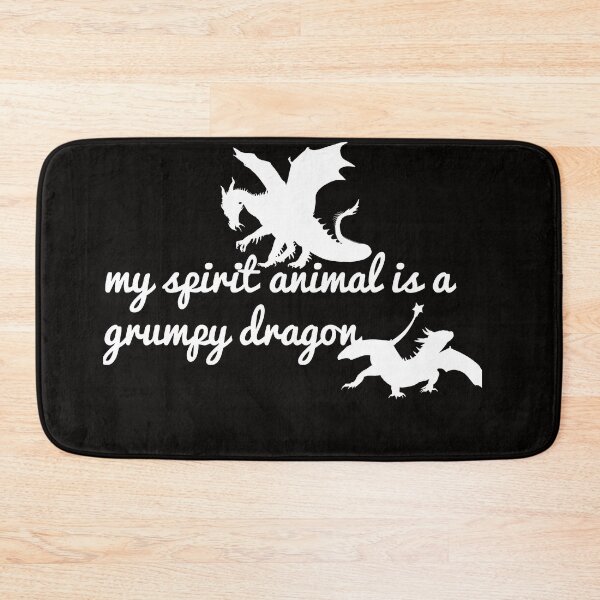 Item preview, my spirit animal is a grumpy dragon designed and sold by SENMARO100.