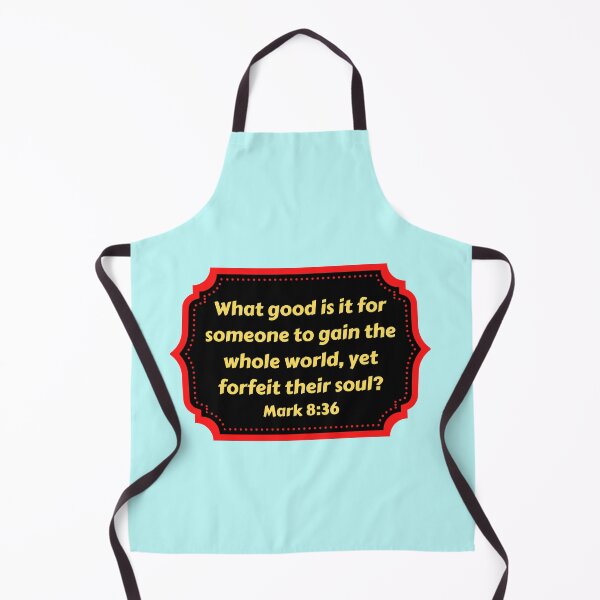 Item preview, Bible Verse Mark 8:36 designed and sold by Prayingwarrior.