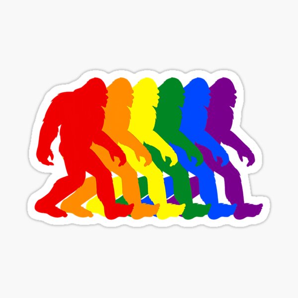 Item preview, Bigfoot Lgbt Sasquatch Gay Pride designed and sold by Jordan2617.
