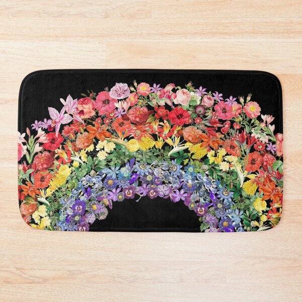Item preview, Beautiful Vintage Flower Rainbow Design designed and sold by TrulyEpoque.