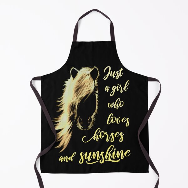 Artikelvorschau, Just a girl who loves horses and sunshine entworfen und verkauft von Fran Fryberg.