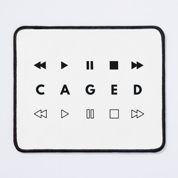 Item preview, CAGED System Music Player Buttons Light Theme designed and sold by nightsworthy.