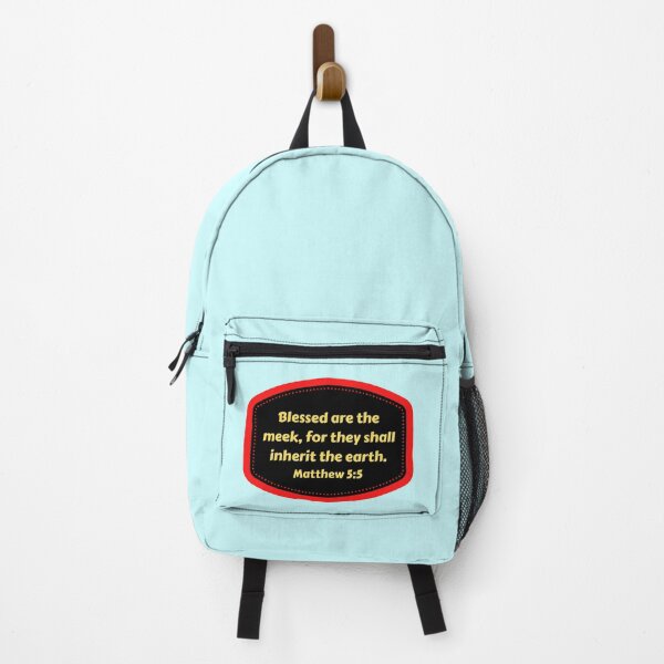 Item preview, Bible Verse Matthew 5:5 designed and sold by Prayingwarrior.