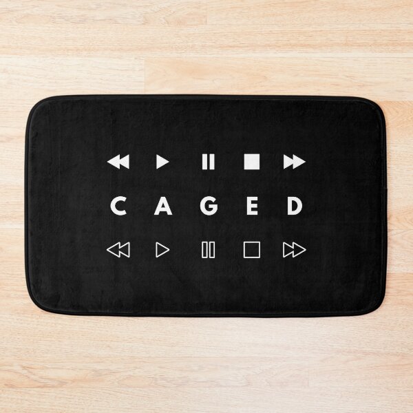 Item preview, CAGED System Music Player Buttons Dark Theme designed and sold by nightsworthy.