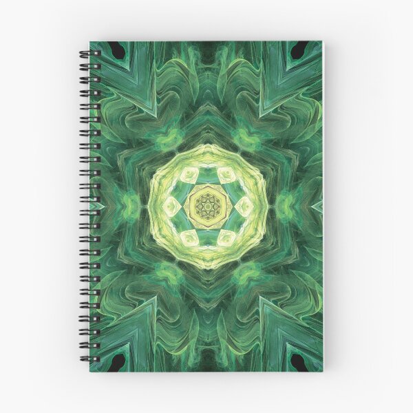 Item preview, Green fractal flower and triangles designed and sold by effervescence.